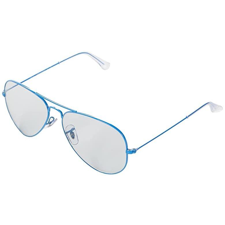 即納 0rb3025 レイバン ブランド 人気 新作 日本未発売 海外限定 Aviator Violet Grey Dark Evolve Blue Photochromic Light サングラス メンズ Metal Large 財布 帽子 ファッション小物