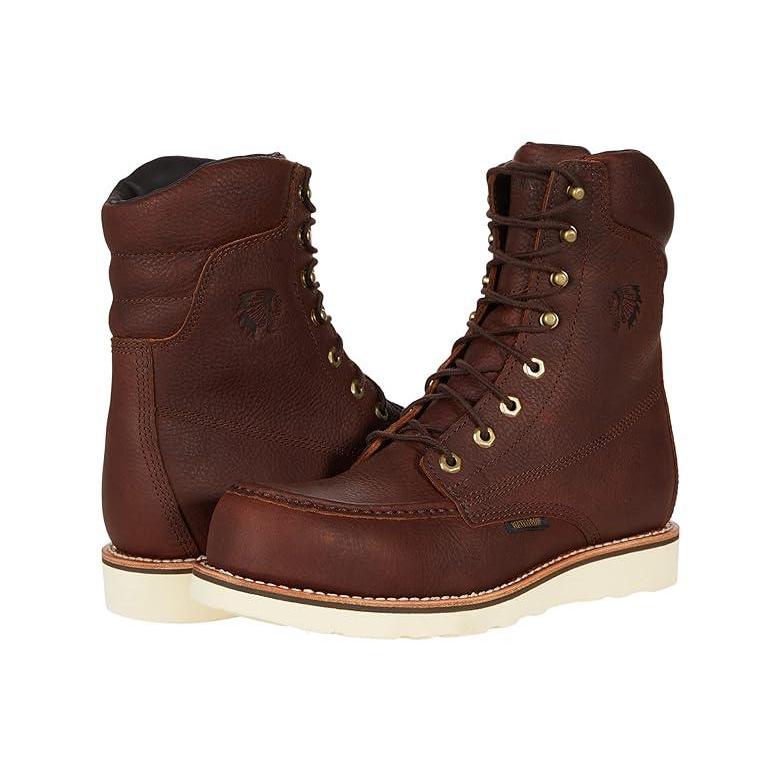 チペワ Chippewa 8" エッジ Walker メンズ ブーツ Briar Haystack 9564190930335