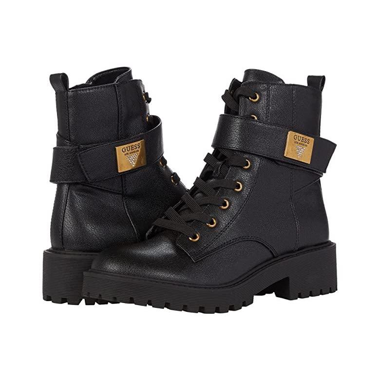 人気ブランドの 海外限定 Black ブーツ レディース Caleena ゲス ブランド 人気 新作 日本未発売 ブーツ