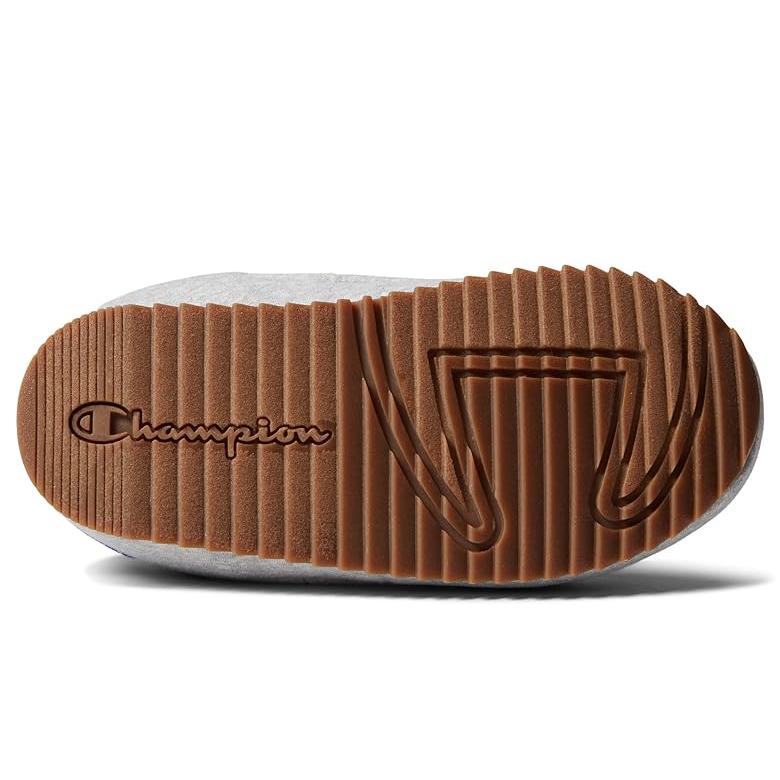 チャンピオン Champion Kids University ジップ (Big Kid) キッズ・ジュニア Slippers Oxford Greyの画像