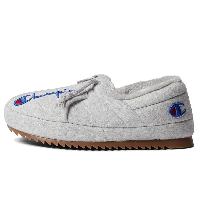 チャンピオン Champion Kids University ジップ (Big Kid) キッズ・ジュニア Slippers Oxford Greyの画像