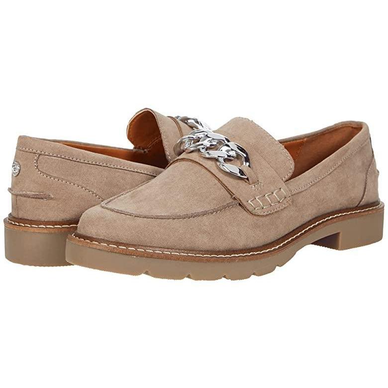 数量は多 海外限定 日本未発売 Taupe ローファー レディース Eunice アンクライン ブランド 人気 新作 シューズ