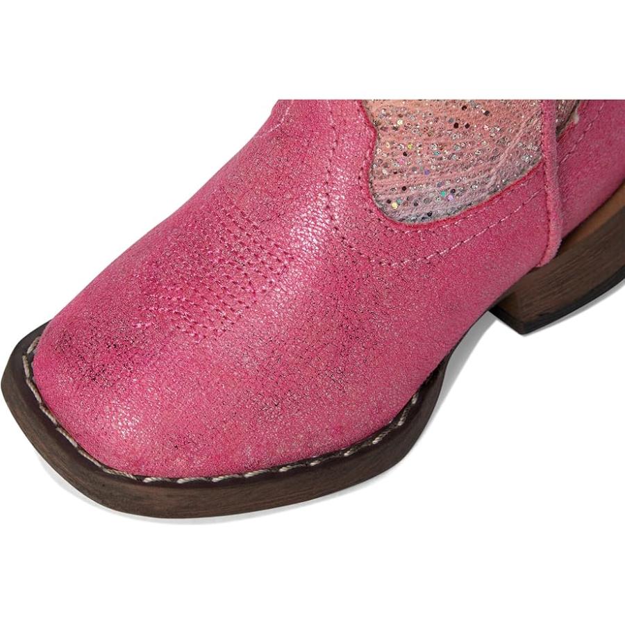 ローパー Kids グリッター Lace (Toddler) キッズ・ジュニア Boots Pink_1