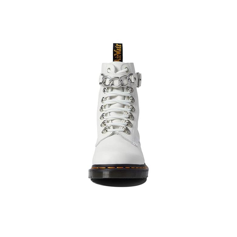 ドクターマーチン Dr. Martens 1460 Pascal Chain レディース ブーツ White Sendal｜orange-orange｜02