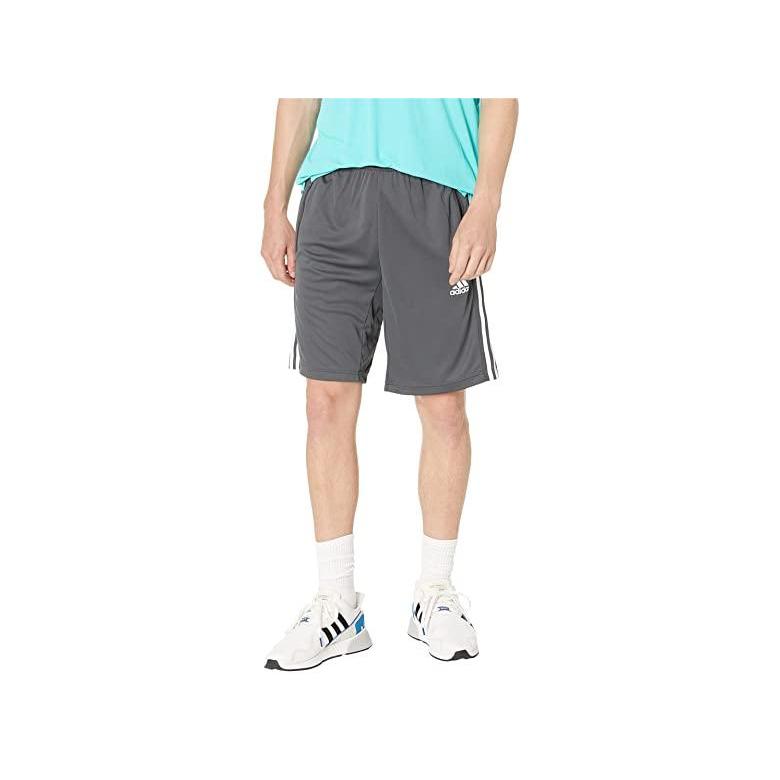 アディダス Designed 2 Move 3-Stripes Primeblue Shorts メンズ 半ズボン Grey/White