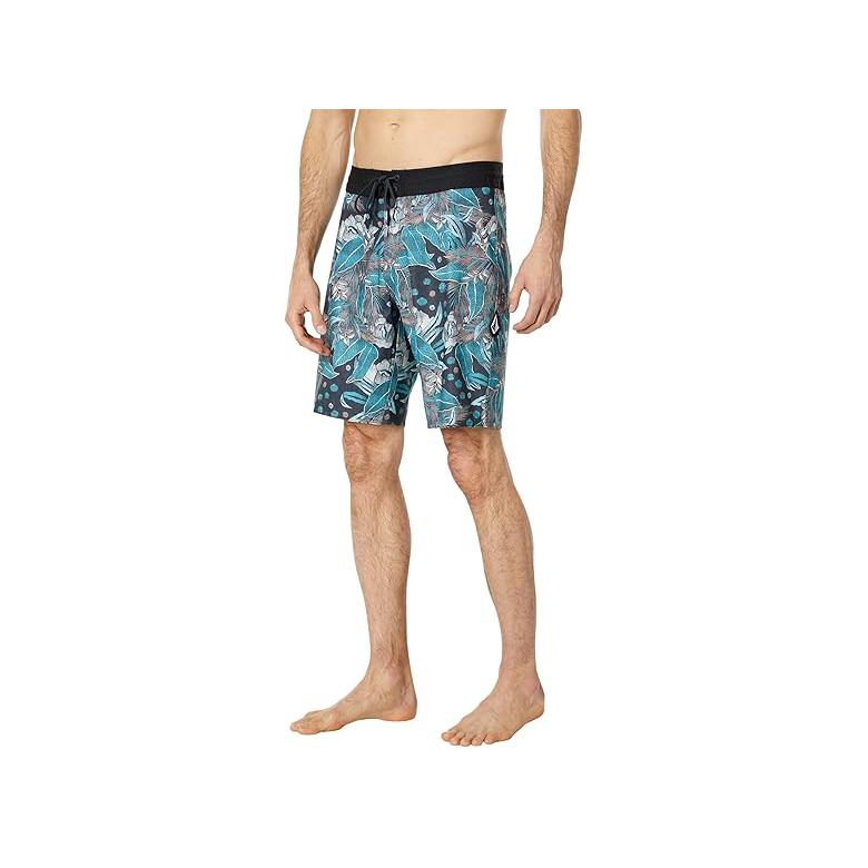 激安 Nada ボルコム Floral Black 海パン 水着 メンズ Boardshorts 19 Stoney その他水着 メンズ サイズ 29