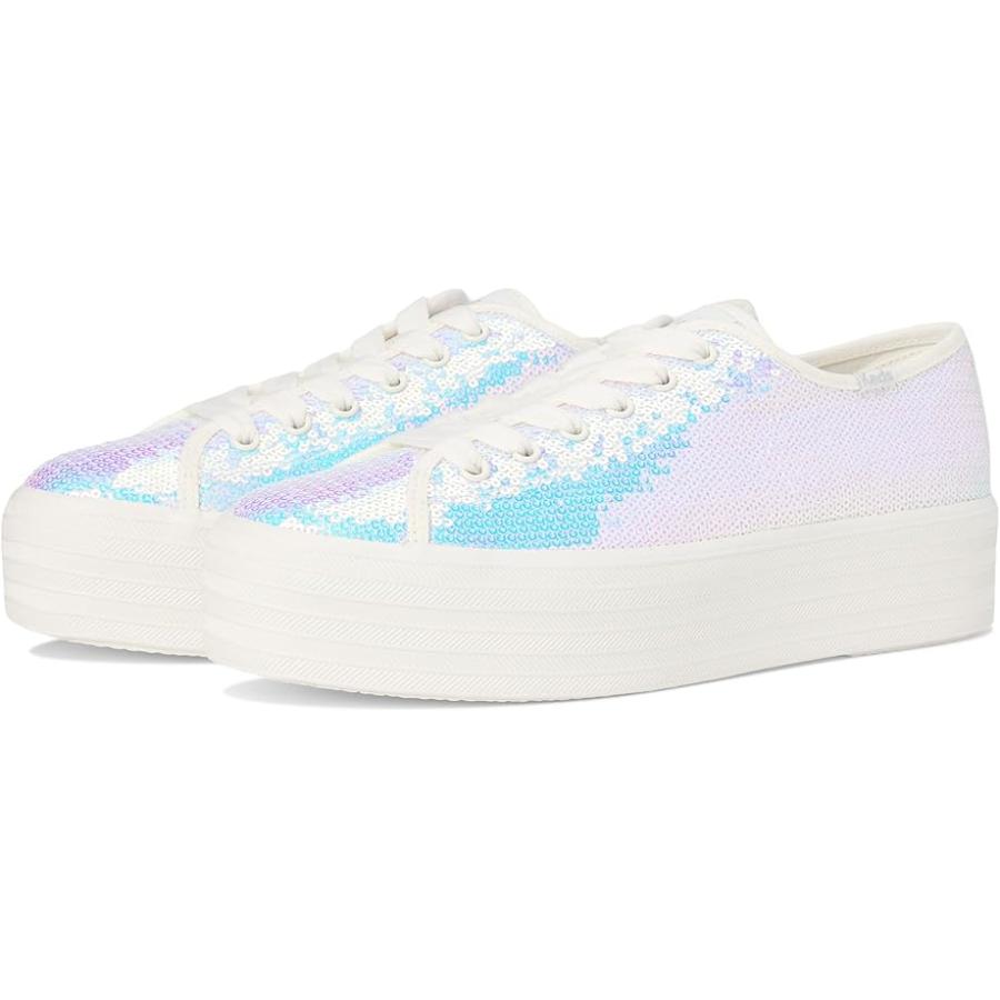 (取寄) ケッズ レディース トリプル アップ キャンバス Keds women Triple Up Canvas Iridescent Sequins Keds（ケッズ） トリプル Up キャンバス レディース スニーカー