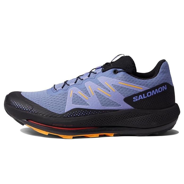 サロモン Salomon Pulsar Trail レディース スニーカー Velvet Morning/Black/Blazing Orange｜orange-orange｜04