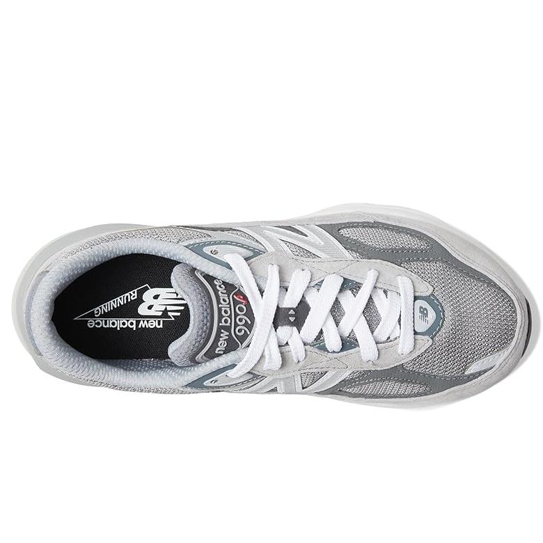 New Balance - ニュー平衡にする Kids 990v6 キッズ・ジュニア スニーカー Grey/Silver