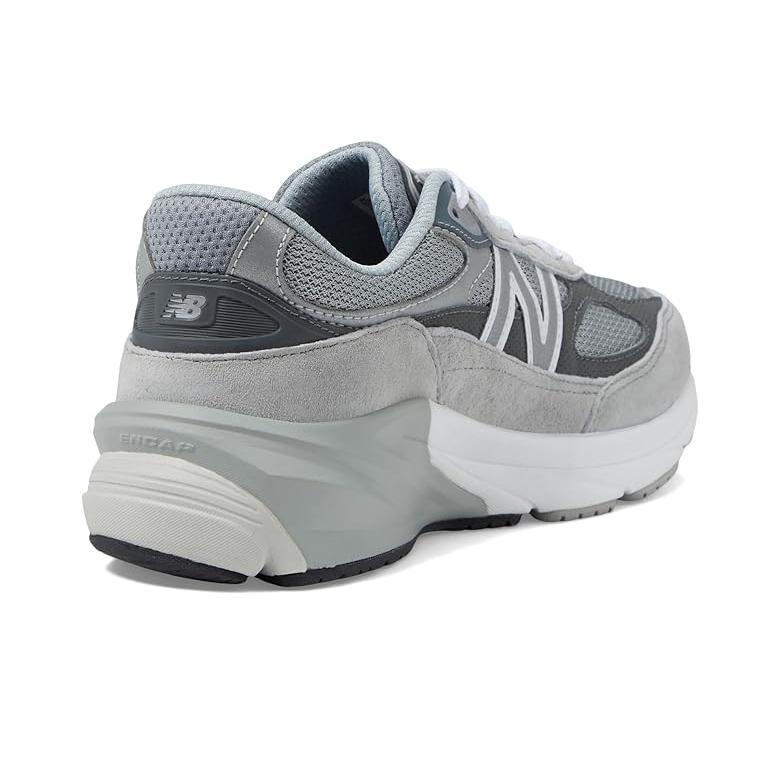 New Balance - ニュー平衡にする Kids 990v6 キッズ・ジュニア スニーカー Grey/Silver