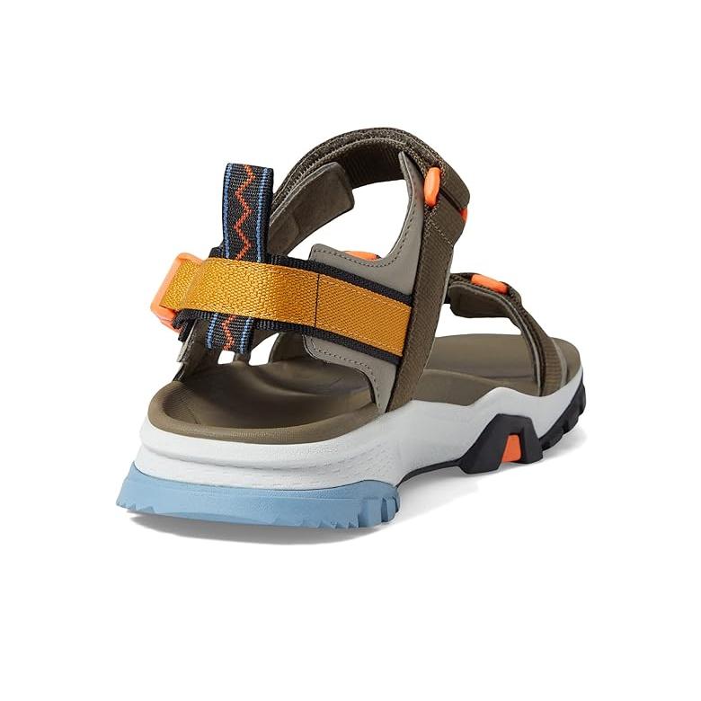 ティンバーランド Timberland Garrison Trail Webbing Sandal メンズ サンダル Medium Grey｜orange-orange｜05