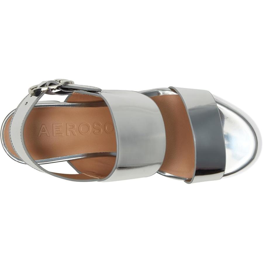 エアロソールス Aerosoles Camera レディース ヒール パンプス Silver Metallic_1