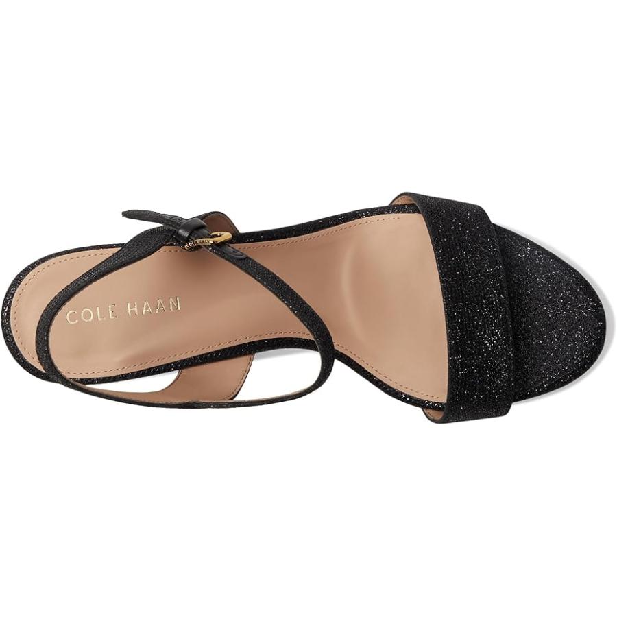 コールハーン Cole Haan Josie Block Heel Sandal (65 mm) レディース ヒール パンプス Black グリッター_1