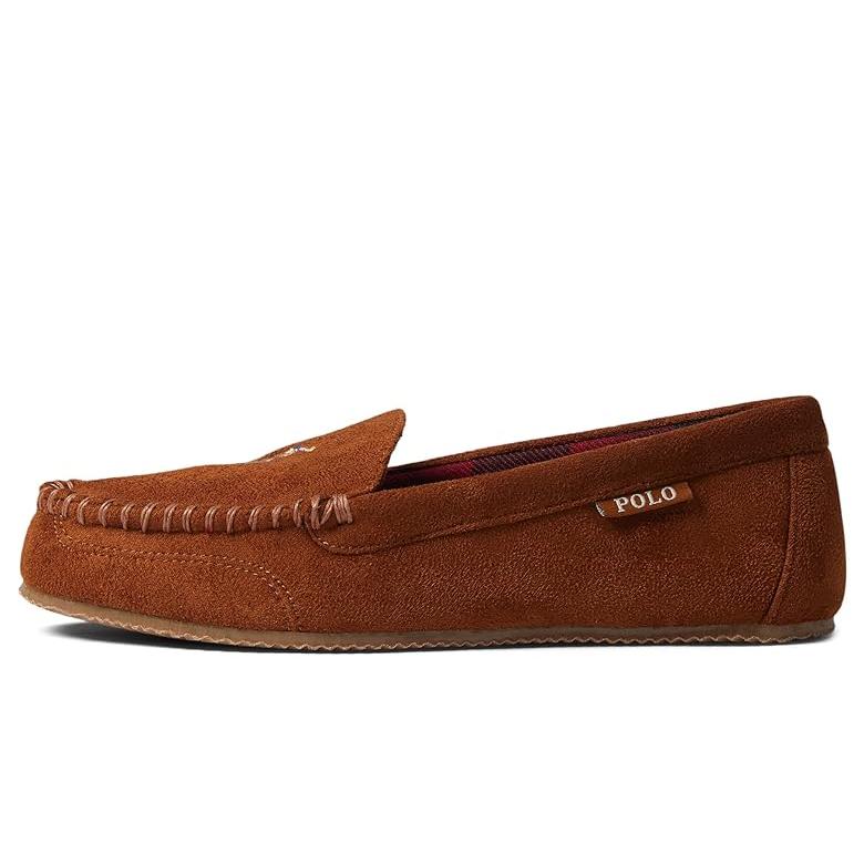 ポロ・ラルフローレン Polo Ralph Lauren  Dezi V モカシン Slipper レディース スリッパ Chestnut｜orange-orange｜04