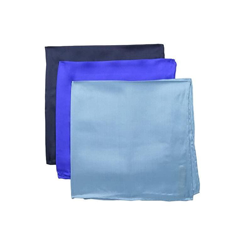 お手軽価格で贈りやすい 日本未発売 海外限定 新作 Navy Royal Powder ポケットスクエア メンズ Set Piece Three Square Pocket 17 17 X Rolled Hand Silk 100 Adams Stacy ブランド 人気 財布 帽子 ファッション小物