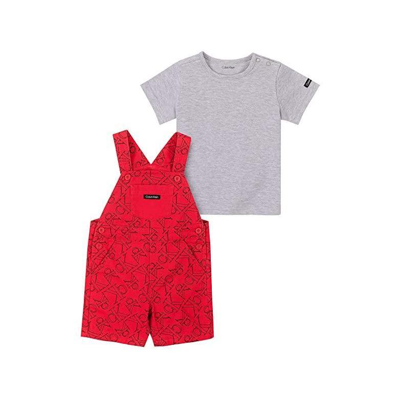 新品即決 半ズボン メンズ Set Shortall Pieces 2 カルバン クライン ブランド 人気 新作 日本未発売 海外限定 Red Heather Gray Fire Lt ボトムス パンツ