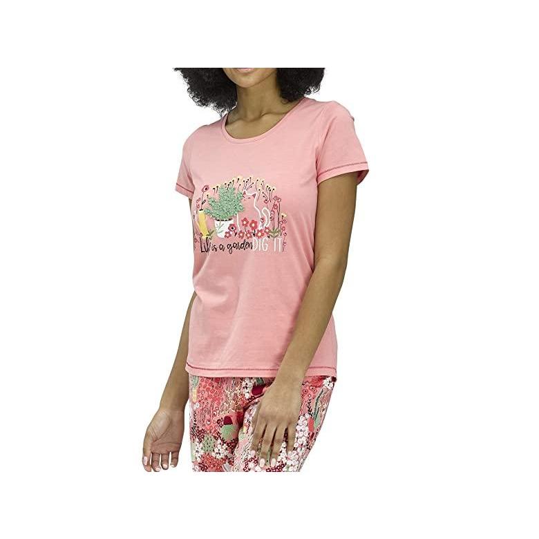 最大80％オフ！ Fashion ヒュー Sleepwear Garden a is Life - Ice Strawberry パジャマ 部屋着 レディース Tops Pajama パジャマ