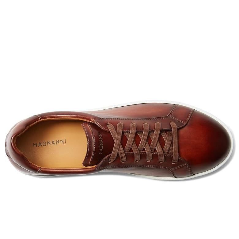 マグナーニ Magnanni Costa Lo メンズ スニーカー Cognacの画像