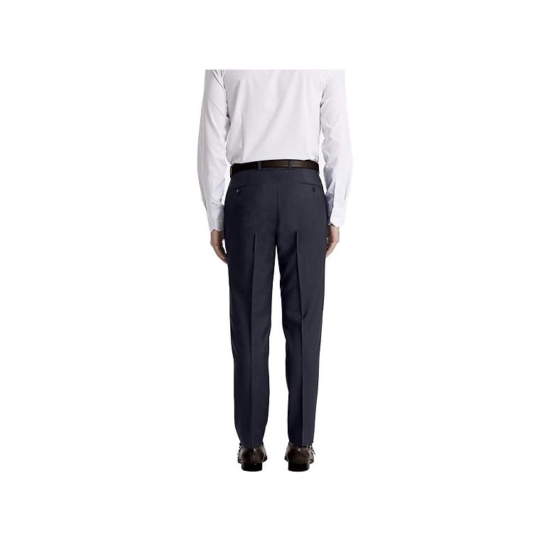 カルバン・クライン Calvin Klein Mens Slim Fit Suit Separates メンズ スーツ Solid Navy｜orange-orange｜02
