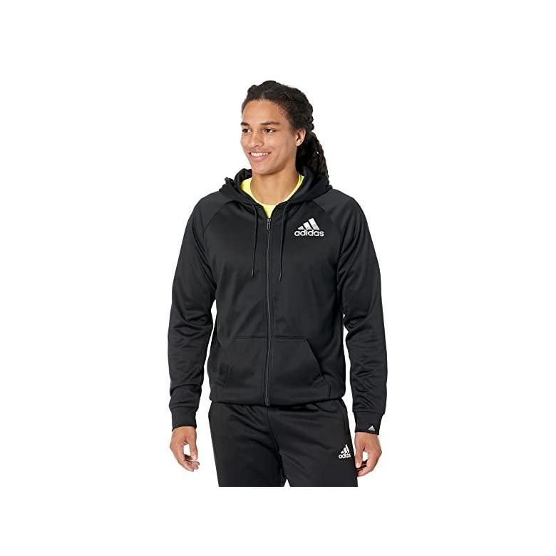 女の子向けプレゼント集結 Game アディダス Go Black パーカー スウェット メンズ Hoodie Zip Full パーカー メンズサイズ 2xl