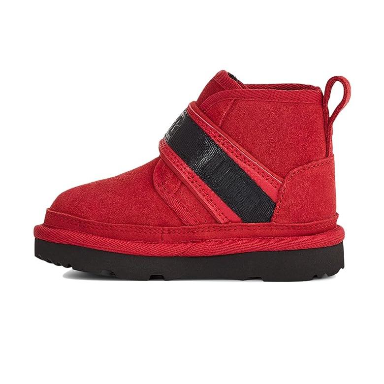 アグオーストラリア UGG Kids ニューメル スナップバック (Toddler/Little Kid) キッズ・ジュニア Boots サンバ Re｜orange-orange｜04