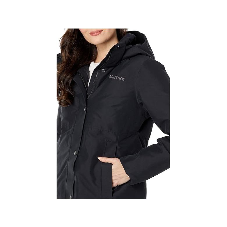 マーモット Marmot チェルシー Coat レディース コート アウター Blackの画像