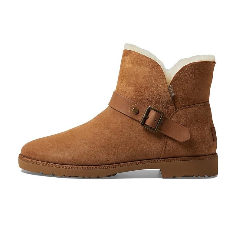 アグオーストラリア UGG Romely Short Buckle レディース ブーツ Chestnut｜orange-orange｜04