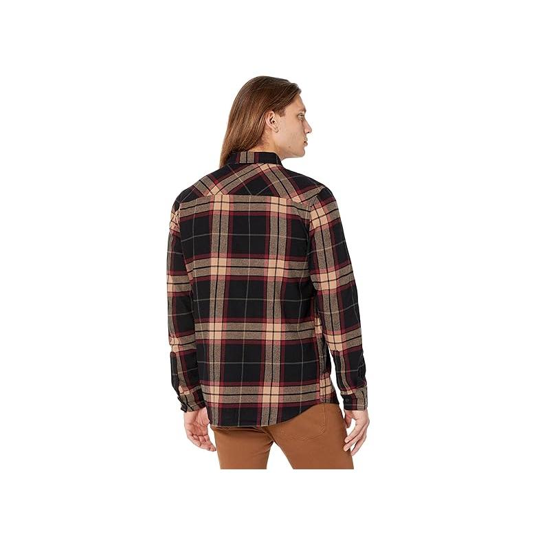 クイックシルバー Quiksilver Linden ストレッチ Flannel メンズ トップス Black Linden ストレッチ｜orange-orange｜02