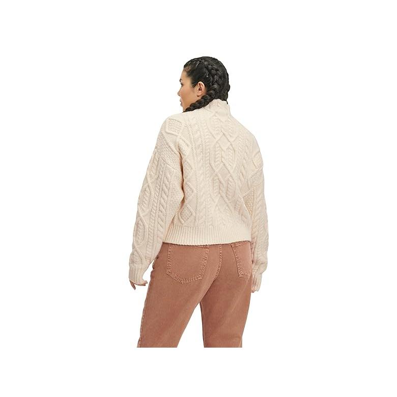 アグオーストラリア UGG Janae Cable ニット Sweater レディース Sweaters Cream｜orange-orange｜02