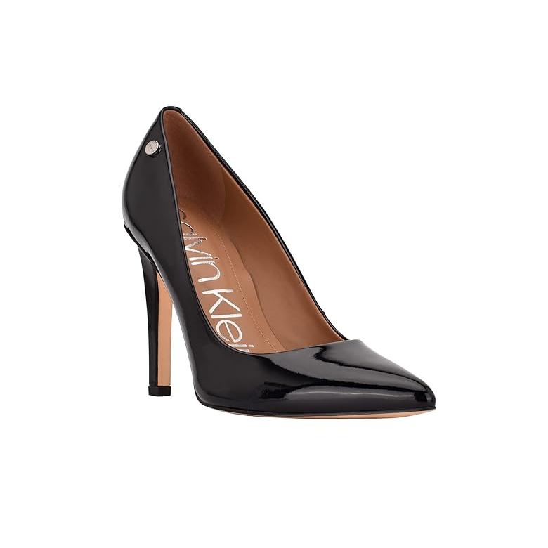 カルバン・クライン Calvin Klein Brady 2 レディース ヒール パンプス Black Patent_5
