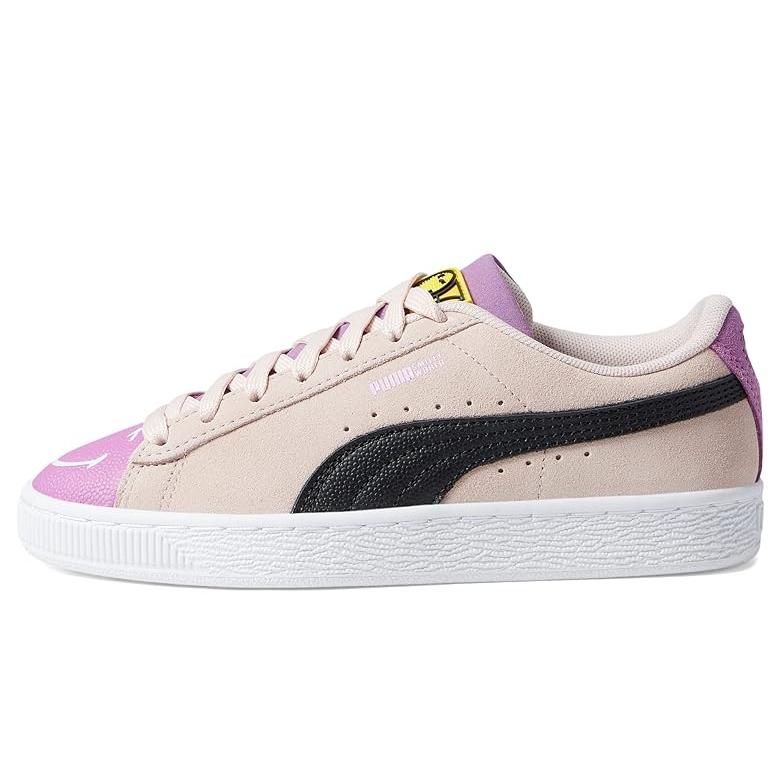 PUMA Kids  Suede Smileyworld (Big Kid) キッズ・ジュニア スニーカー Rose Quartz/Mauve Pop｜orange-orange｜04