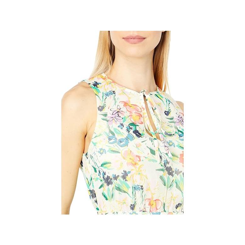 テッドベーカー Ted Baker Haariss Mini Sleeveless Dress with Tie Neck レディース ドレス Whi_2