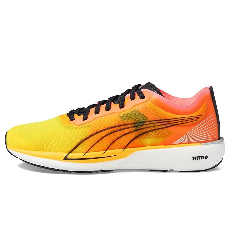 プーマ PUMA Liberate Nitro Fireglow レディース スニーカー Sun Stream/Sunset Glow｜orange-orange｜04