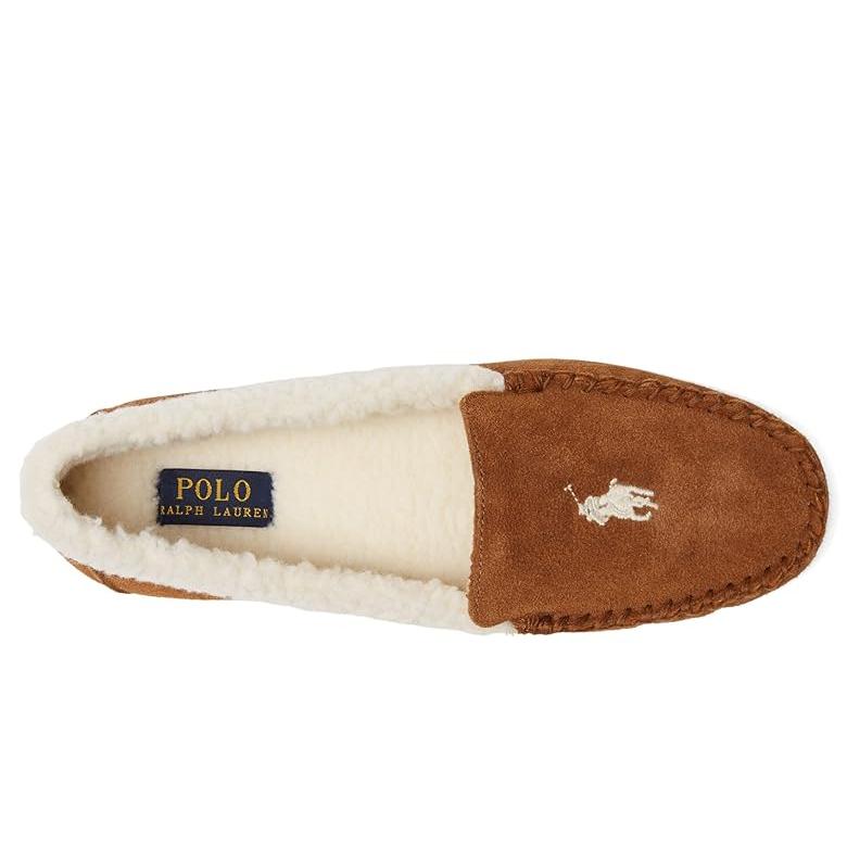 ポロ・ラルフローレン Polo Ralph Lauren Collins モカシン Slipper レディース スリッパ Snuff｜orange-orange｜02