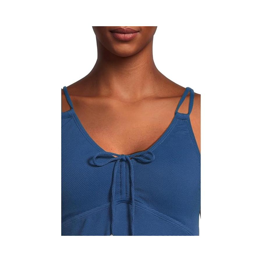トミー バハマ Tommy Bahama Island Cays V-Neck Spa Dress レディース 水着 Indigo Tide_3