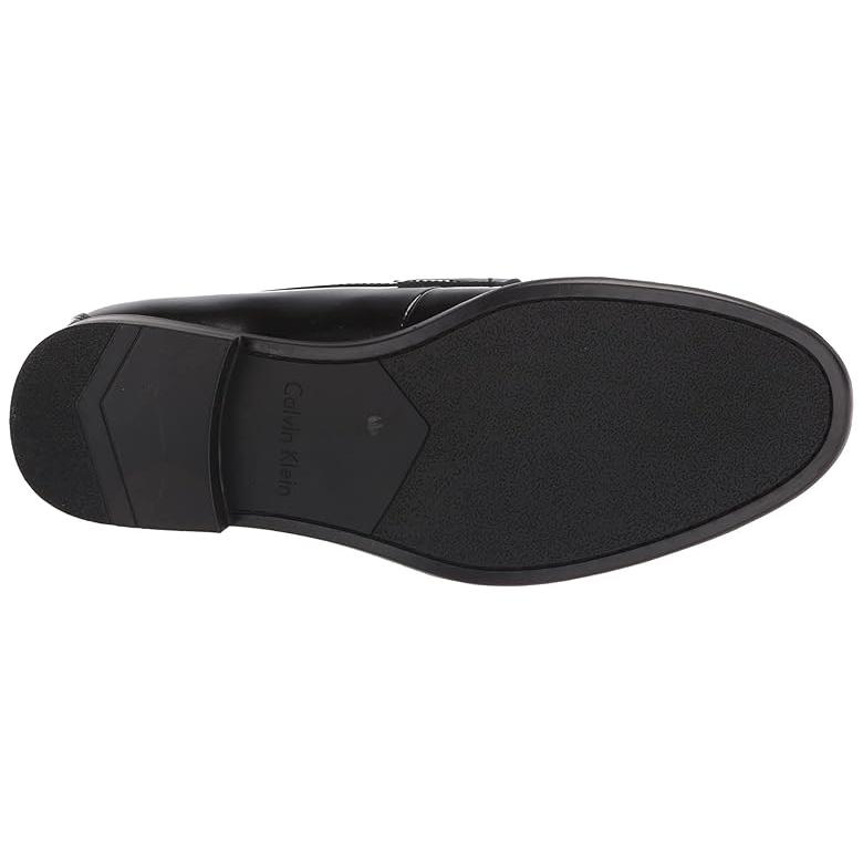 カルバン・クライン Calvin Klein Crispo メンズ ローファー Black レザー_2