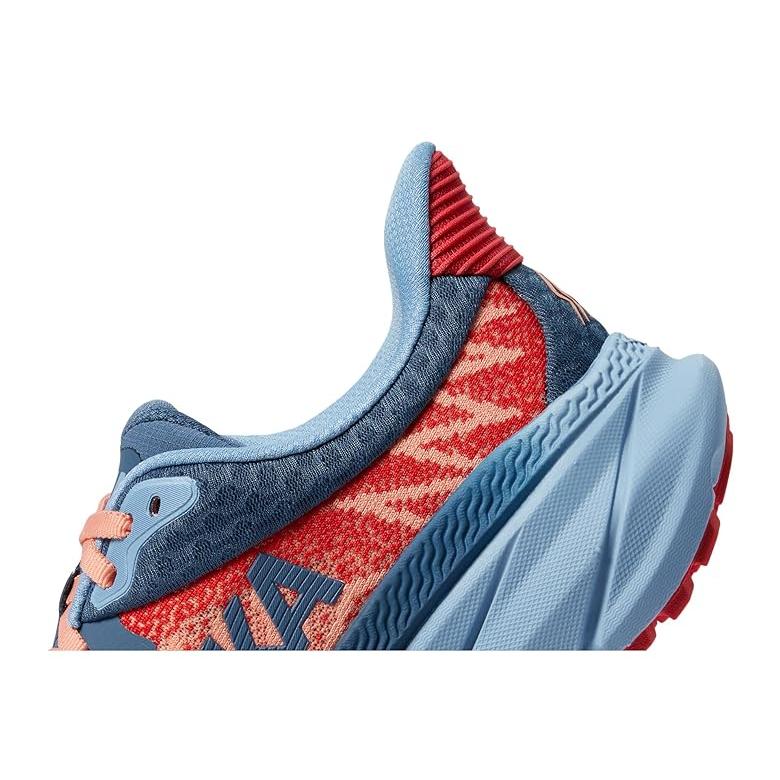 ホカオネオネ Hoka チャレンジャー 7 レディース スニーカー Papaya/Real Teal｜orange-orange｜05