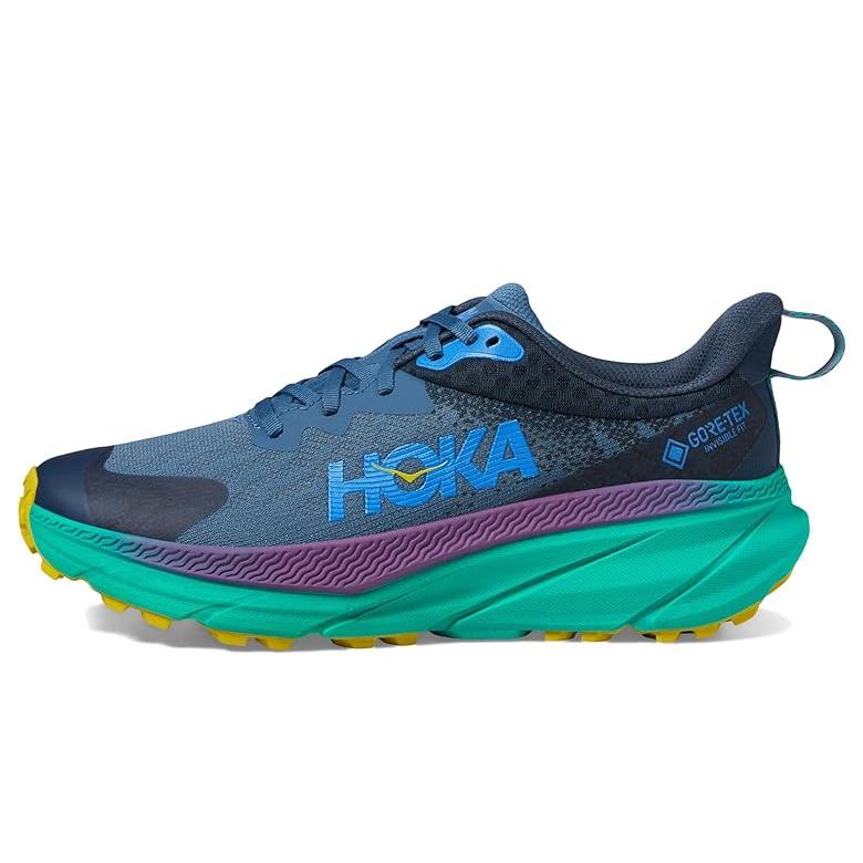 ホカオネオネ Hoka Women's チャレンジャー 7 ゴアテックス レディース スニーカー Real Teal/Tech Green｜orange-orange｜04