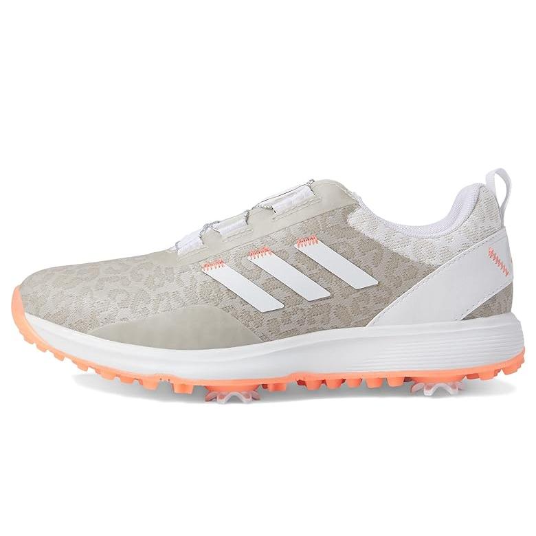 アディダス adidas ゴルフ S2G 23 Boa ゴルフ Shoes レディース スニーカー Footwear White/Footwear W｜orange-orange｜04