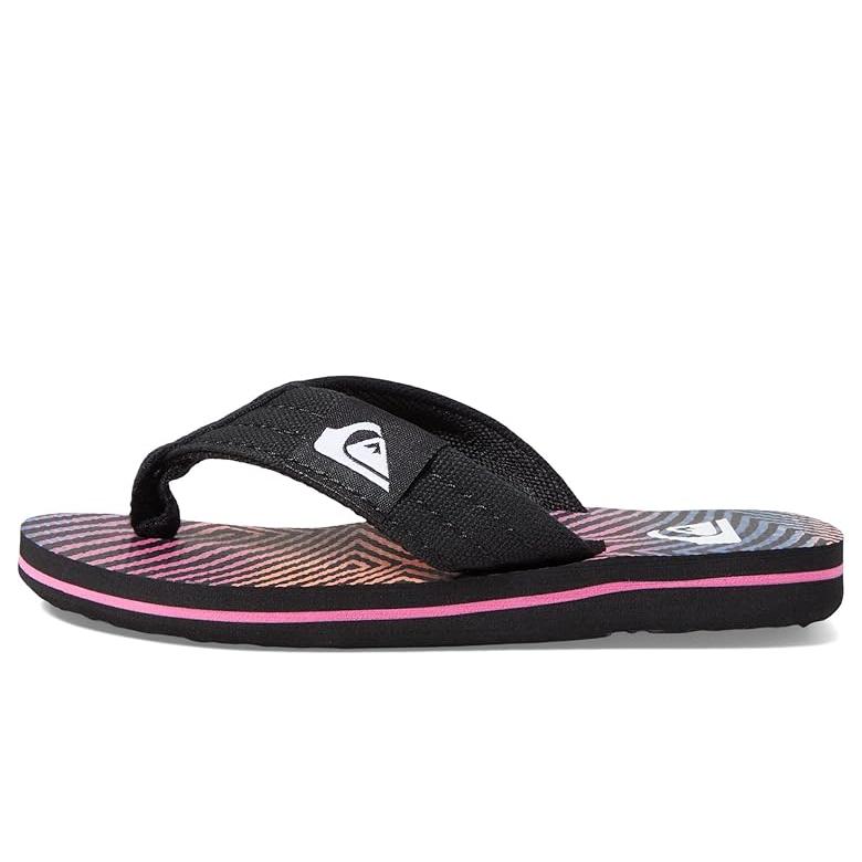 クイックシルバー Quiksilver Kids Quiksilver Kids Molokai Layback II Flip Flops (Todの画像