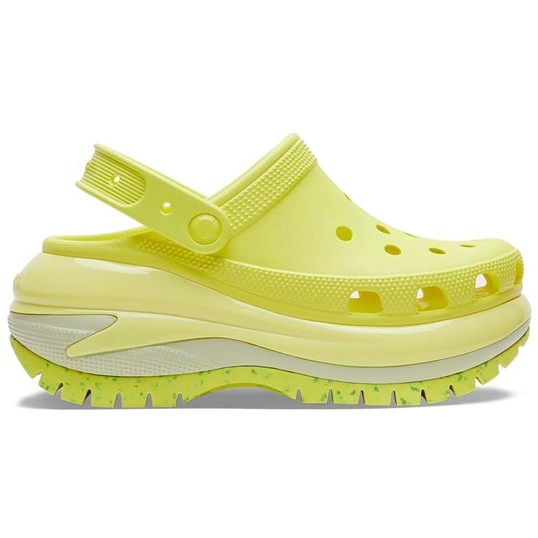 クロックス Crocs Mega Crush Clog メンズ クロッグ Acidity｜orange-orange｜06