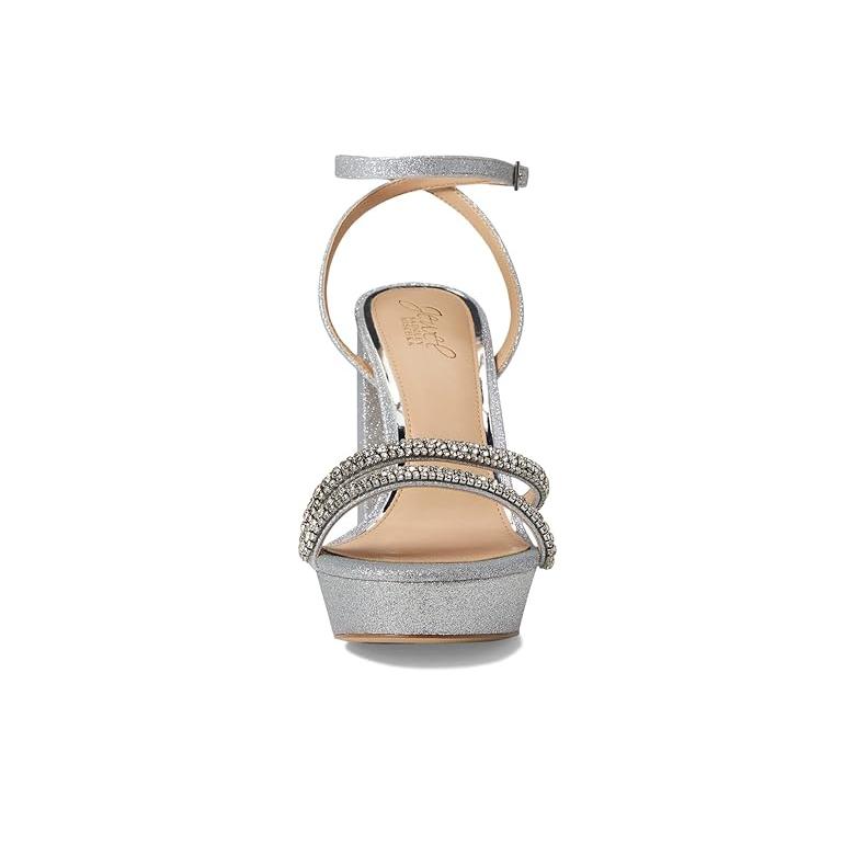 ジュエルバッジリーミシュカ Jewel Badgley Mischka Rochel レディース Heels Silver_1