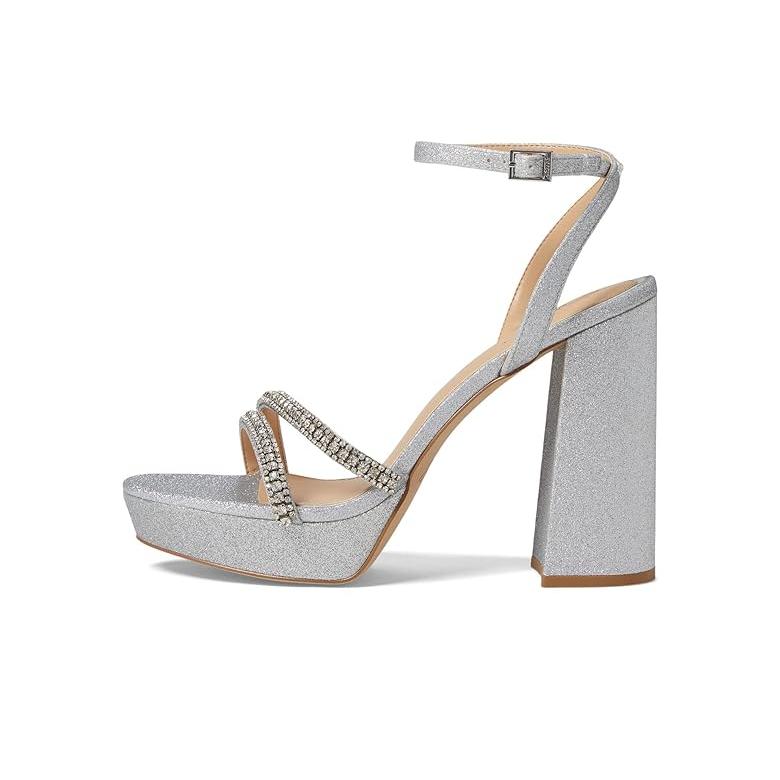 ジュエルバッジリーミシュカ Jewel Badgley Mischka Rochel レディース Heels Silver_3