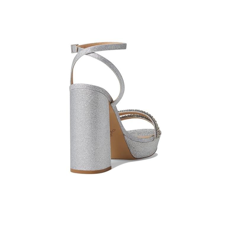 ジュエルバッジリーミシュカ Jewel Badgley Mischka Rochel レディース Heels Silver_4