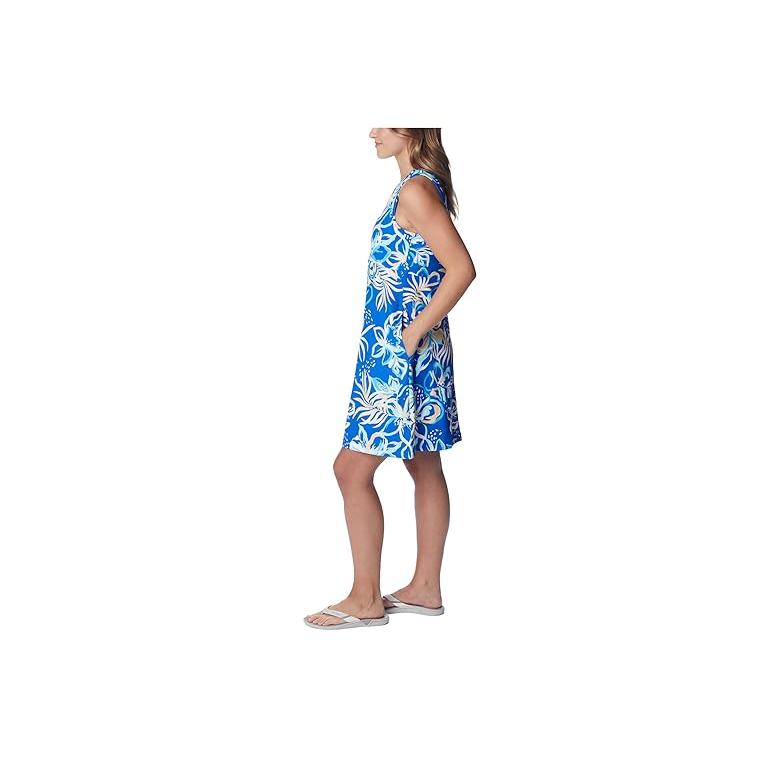コロンビア Columbia Freezer Tank Dress レディース ドレス Blue Macaw Tropic Multilines｜orange-orange｜02