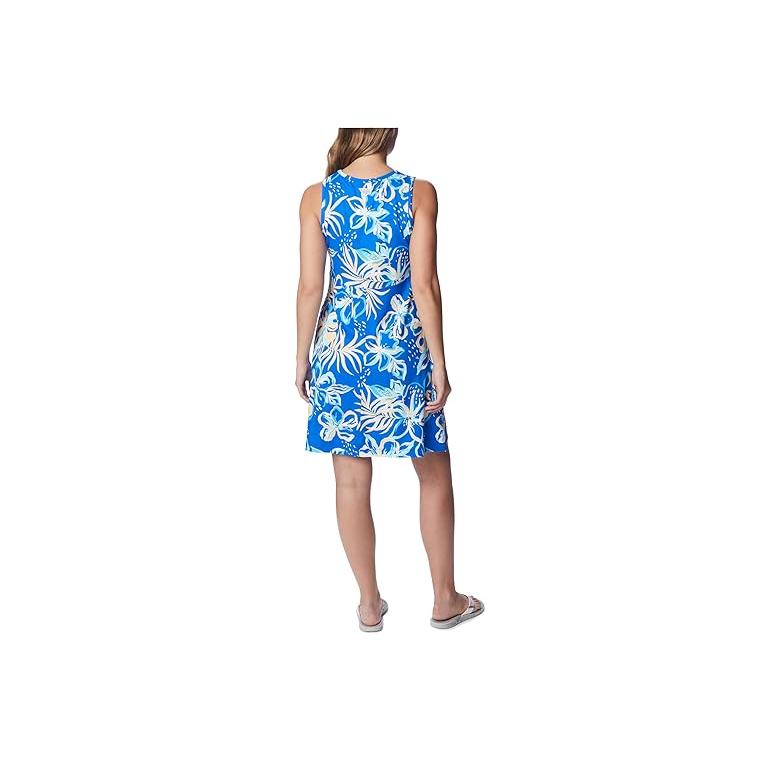 コロンビア Columbia Freezer Tank Dress レディース ドレス Blue Macaw Tropic Multilines｜orange-orange｜03