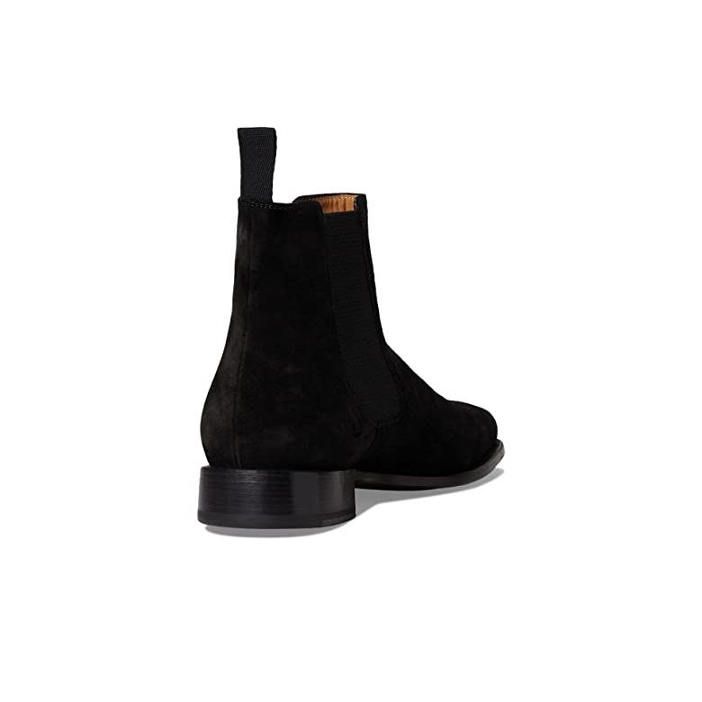 ジョンヴァーヴェイトス John Varvatos Amsterdam チェルシー メンズ ブーツ Blackの画像