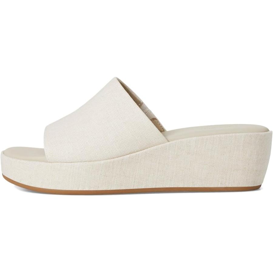 ロックポート Rockport Aubriella スライド レディース ヒール パンプス Sand Linen_3