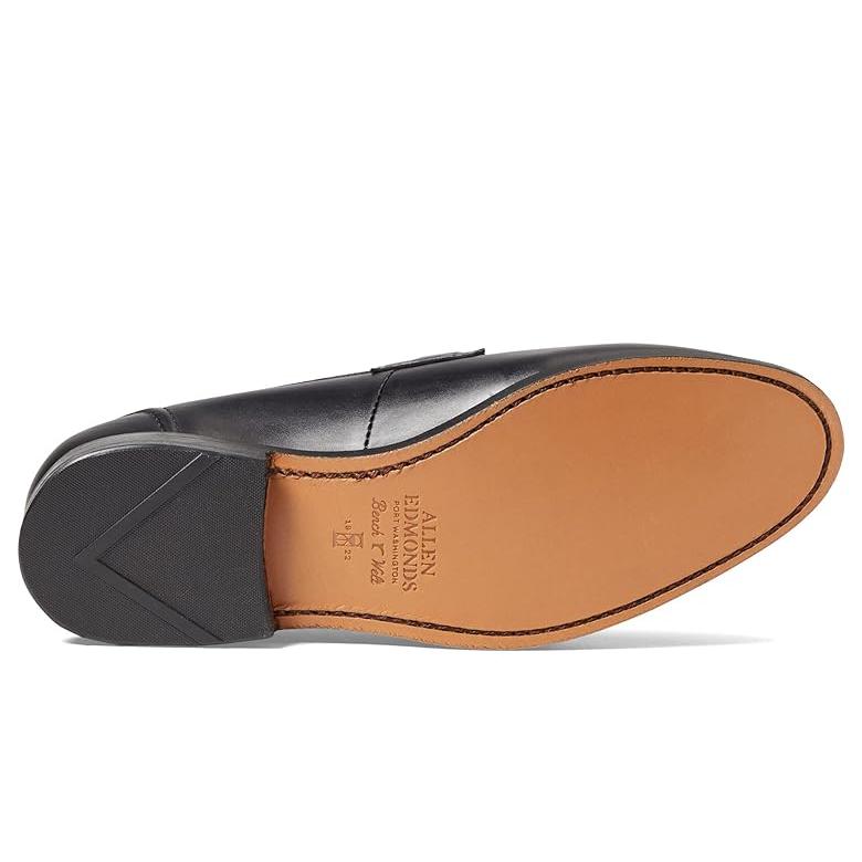 アレン エドモンズ Allen Edmonds Randolph Bit メンズ ローファー Black｜orange-orange｜03