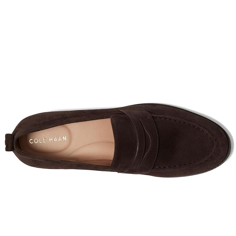 コールハーン Cole Haan Stassi ペニー Loafers レディース Loafers Dark Choco Suede_1